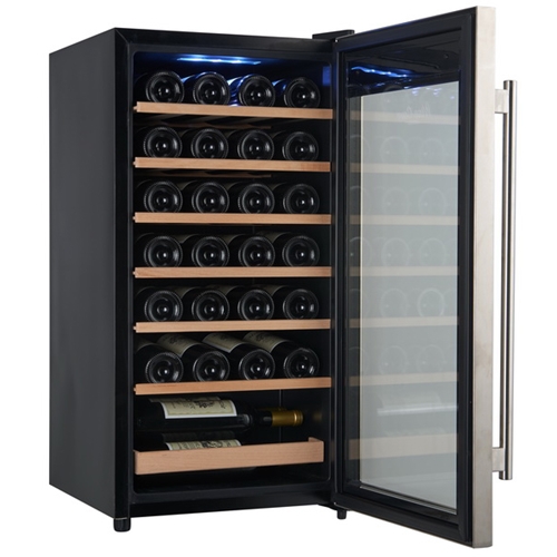 מקרר יין 83 ליטר 28 בקבוקים CHROMEX CH-JC83SS