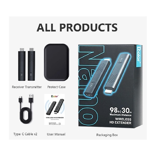 מתאם HDMI משדר ומקלט אלחוטי