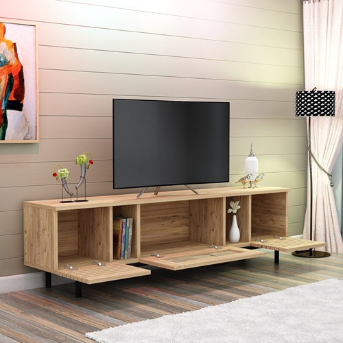 מזנון טלוויזיה מעוצב ברוחב 180 ס"מ  דגם ליהי LIHI