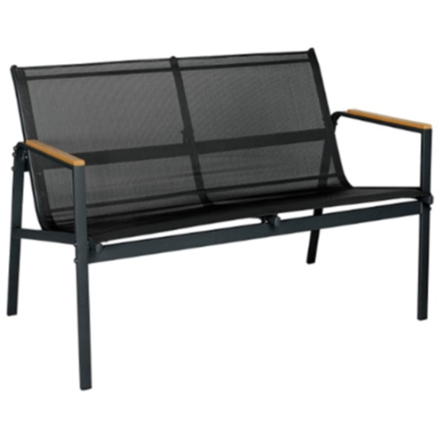 מערכת ישיבה 4 חלקים דגם ניו זילנד שחורה PLAYA