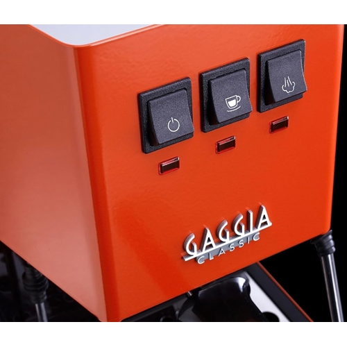 מכונת קפה ידנית Gaggia classic evo pro כתומה