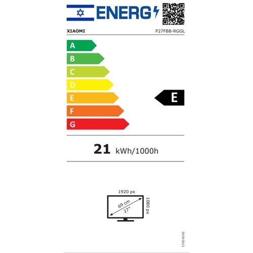 מסך מחשב "27 דגם Xiaomi Gaming Monitor G27i שיאומי