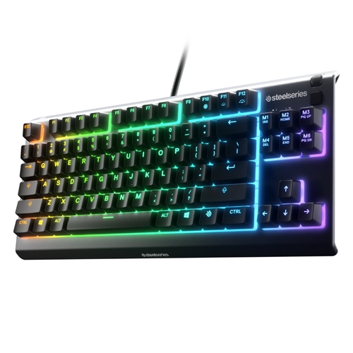 מקלדת גיימינג עמידה במים דגם SteelSeries Apex3TKL