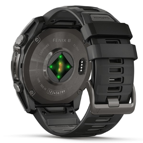 שעון Garmin fēnix® 8 51mm AMOLED Sapphire TITANIUM