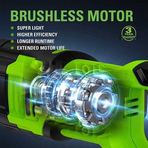 מסור חרב Brushless 24V גוף בלבד ללא סוללה ומטען