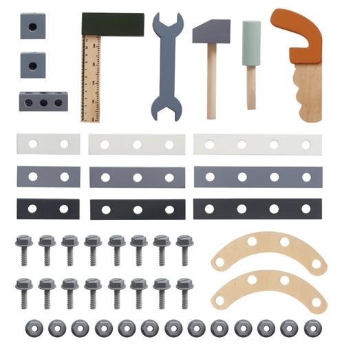 שולחן כלי עבודה מעץ לילדים דגם עידו