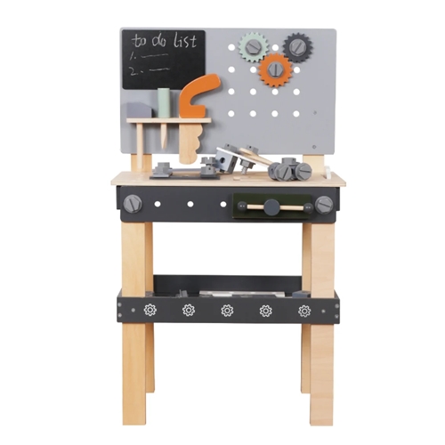 שולחן כלי עבודה מעץ לילדים דגם תומר