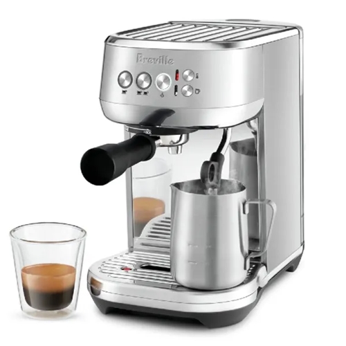 מכונת קפה קומפקטית Breville BES500BSS Bambino Plus