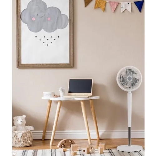 מאוורר עומד "9 דגם MATRIX HITECH מטריקס לבן/אפור