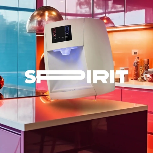 בר מים דגם ספיריט בר הדס מים  - כסוף