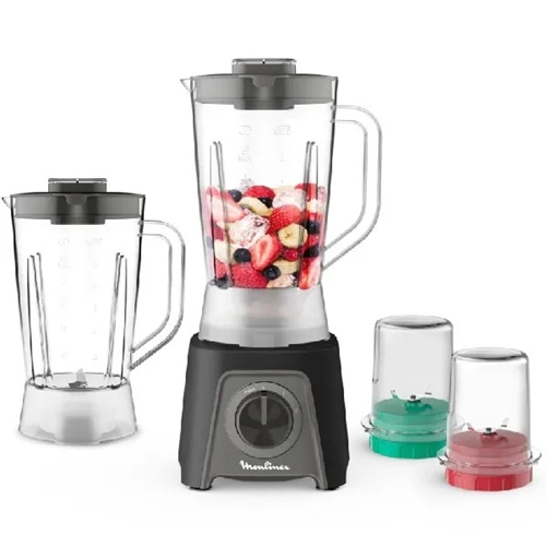 בלנדר עם קוצץ ומטחנת תבלינים דגם Moulinex LM2CR8M2