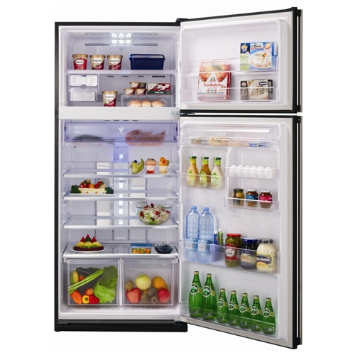 מקרר מקפיא עליון 588 ליטר SHARP SJ-3850SL כסוף