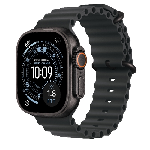 שעון Apple Ultra 3 Cell 49mm B.Titan + Black Band