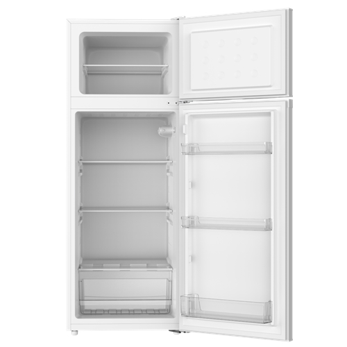 מקרר מקפיא עליון 206 ליטר דגם KING KDF3240WH קינג