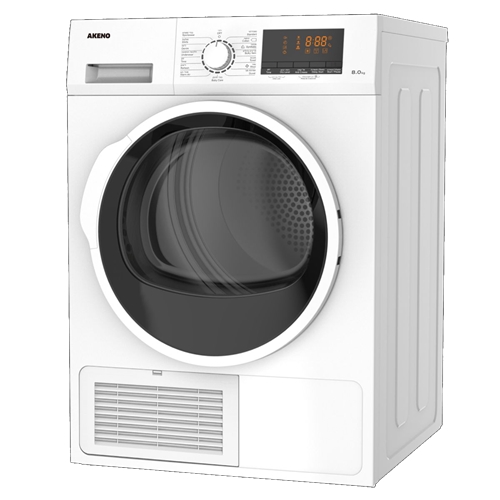 מייבש כביסה קונדנסור 8 ק"ג דגם AKENO AKD-80S5C