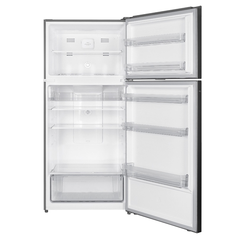 מקרר מקפיא עליון 480 ליטר דגם TCL P624TMN נירוסטה