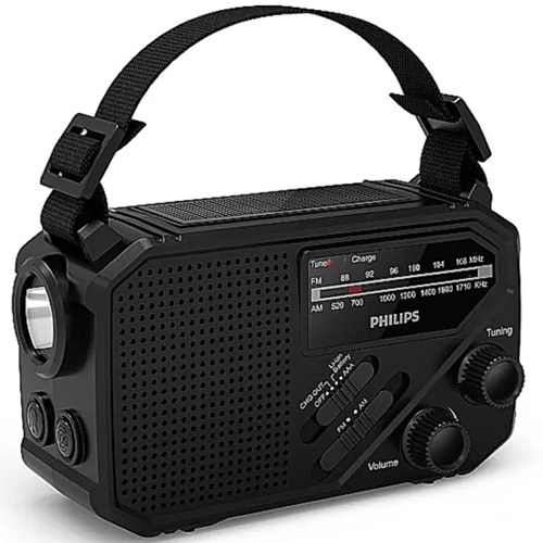 רדיו חירום כולל פנס דגם PHILIPS TAR1609/00