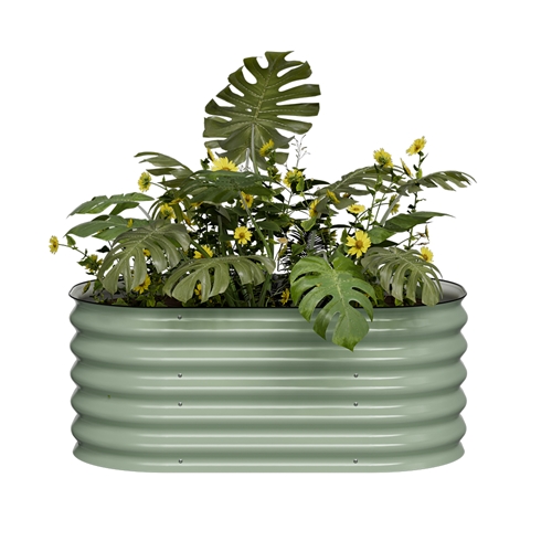 אדנית מתכת גבוהה לגידול ירקות או צמחים דגם 2N1-17