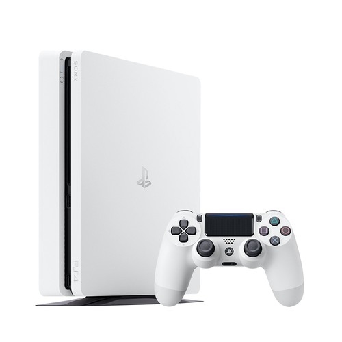 קונסולת פלייסטיישן PlayStation 4 slim PS4 בצבע לבן