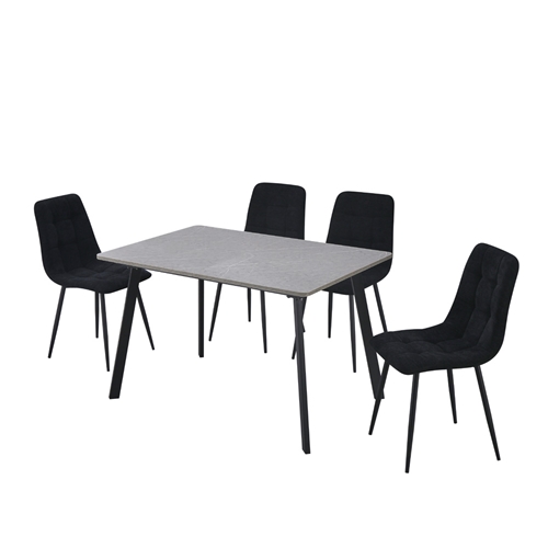 פינת אוכל נפתחת + 4 כיסאות רומי - שירה HOME DECOR