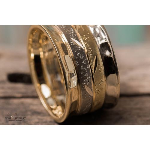 טבעת זהב טהור 14K מדגם Skylark