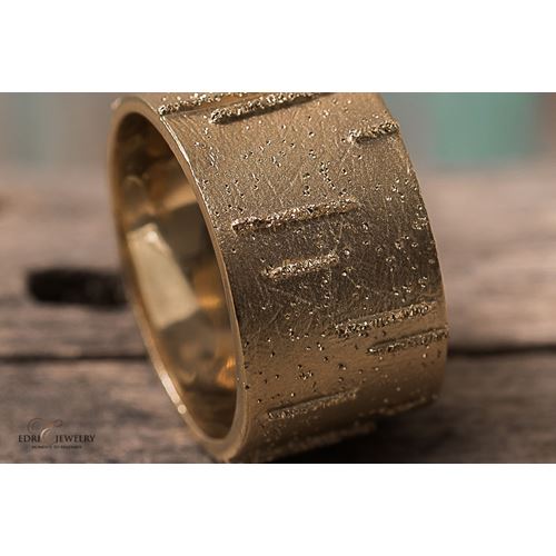 טבעת זהב טהור 14K מדגם St. Croix