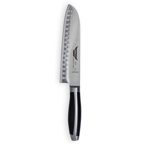 סכין סנטוקו מחוזקת חריצים 18 ס"מ BEROX