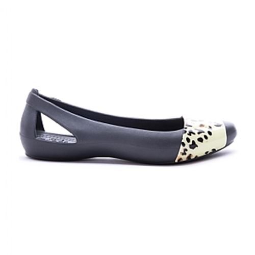 נעלי בובה נשים Crocs קרוקס דגם Sienna Leopard