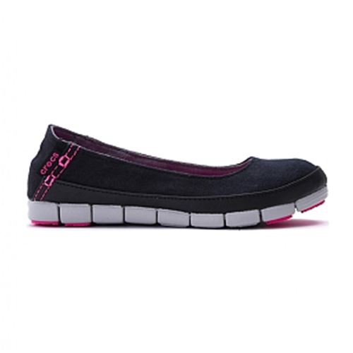 נעלי בובה נשים Crocs קרוקס דגם Stretch Sole Flat