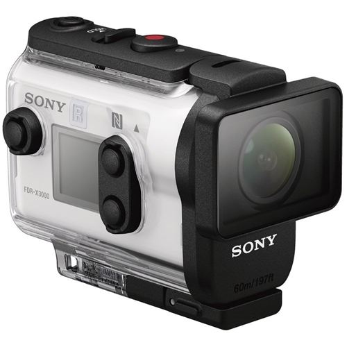 מצלמת וידאו אקסטרים 4K עם GPS מובנה FDR-X3000RFDI