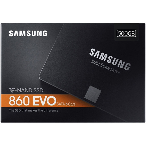 כונן Samsung 860 EVO 500GB SATA III SSD