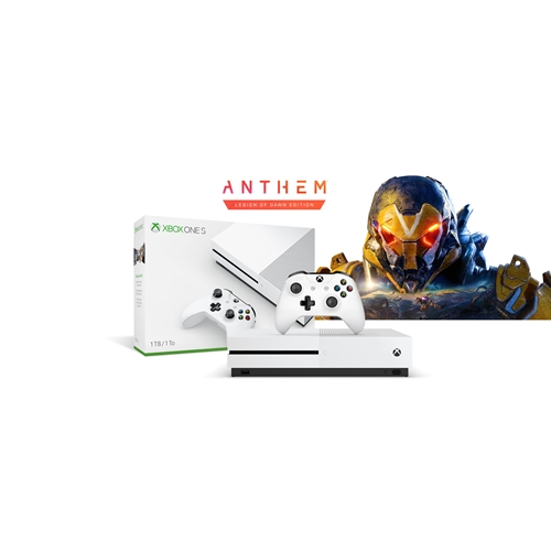 קונסולת Xbox One S 1TBּ+משחק Anthem+מתנה!