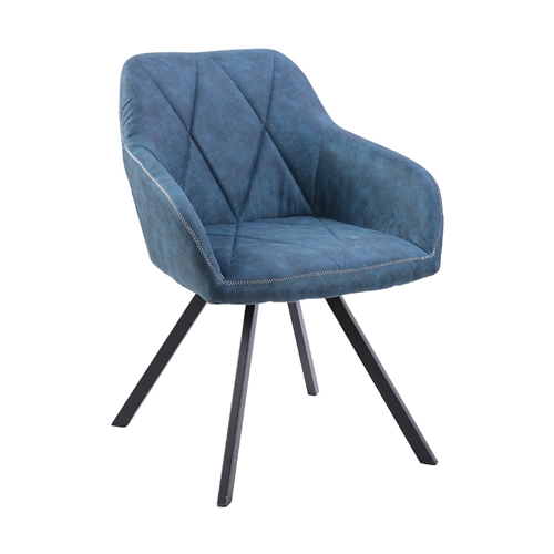 זוג כורסאות מעוצבות HOME DECOR דגם אוסטין כחול