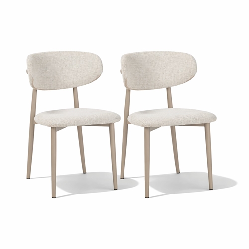 זוג כיסאות לפינת אוכל סמבה גוון אבן HOME DECOR