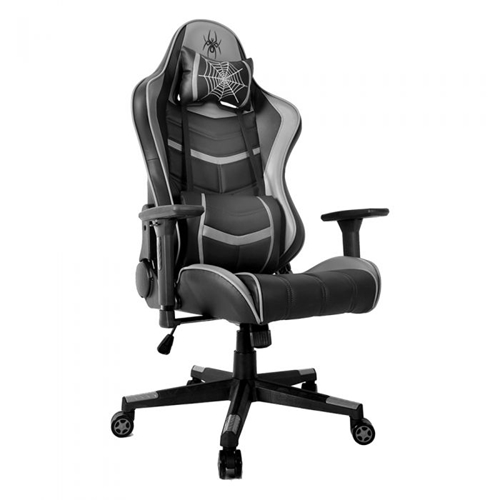 כיסא גיימינג + אפשרות שכיבה 180° SPIDER DRIFT אפור
