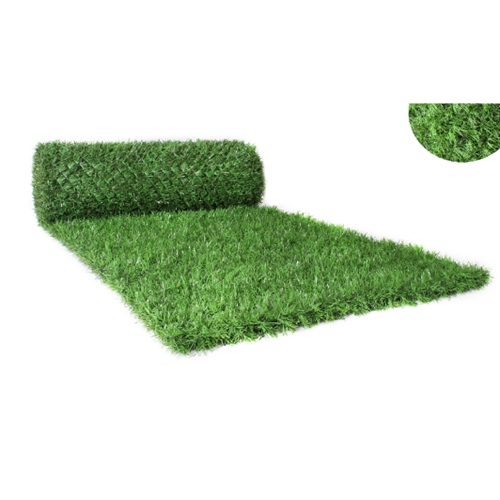 גדר קיר מצופה דשא סינטטי דגם יהלום 2 מטר / 10 מטר