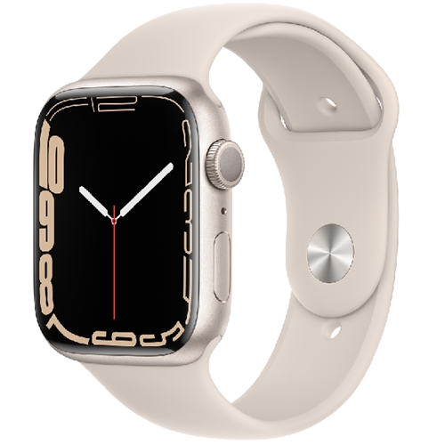 שעון חכם Apple Watch Series 7 GPS 45mm לבן