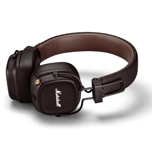 אוזניות אלחוטיות דגם Marshall Major IV מארשל חום