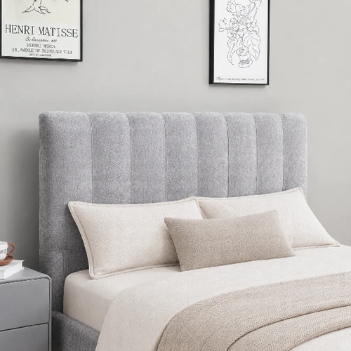 מיטה וחצי 120×190 דגם נעמה 120 אפור HOME D'ECOR