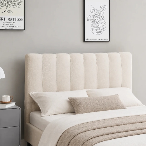 מיטה וחצי 120×190 דגם נעמה 120 קרם HOME DECOR