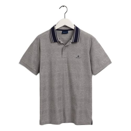 חולצת פולו Gant לגברים דגם Mercerized Jersey SS Rugger