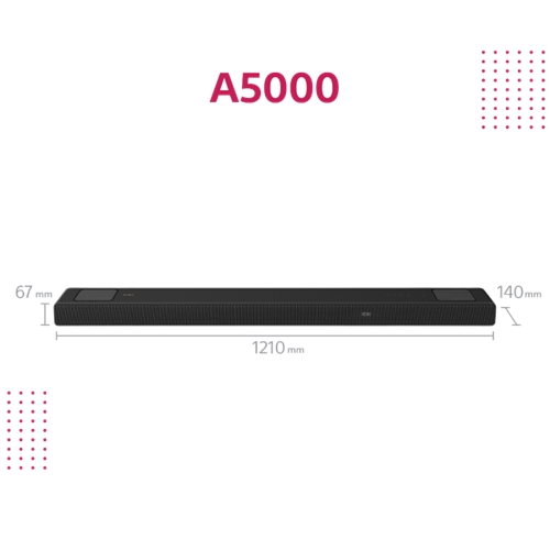 מקרן קול דגם HT-A5000 סוני SONY שחור