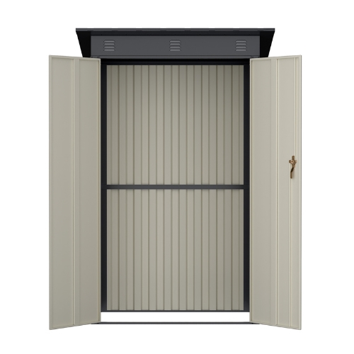 מחסן מתכת דגם SASS4 מידה Garden Top 1.20X1.20