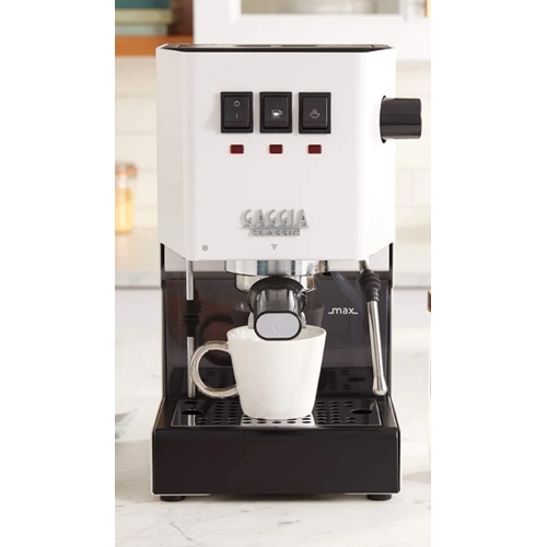 מכונת קפה ידנית דגם Gaggia Classic Pro White