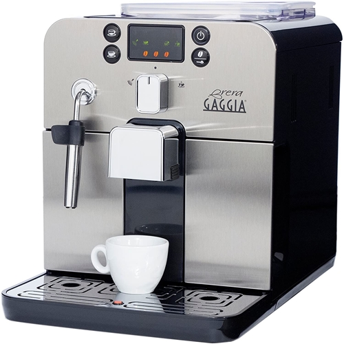 מכונת קפה אוטומטית טוחנת Gaggia Brera כסוף