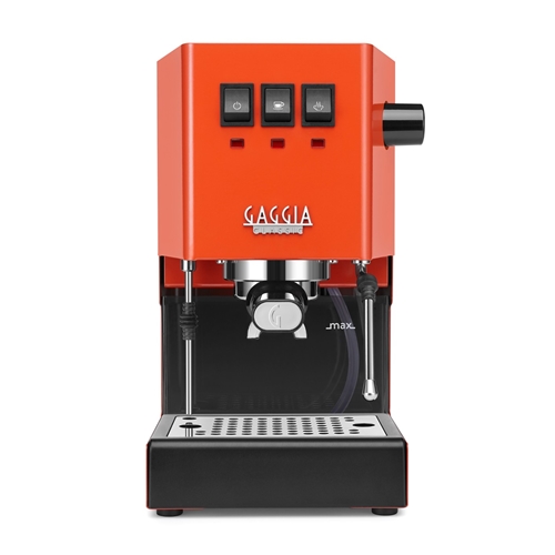 מכונת קפה ידנית Gaggia classic evo pro כתומה