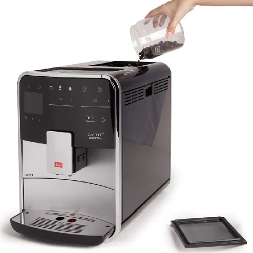 מכונת קפה אוטומטית Melitta Barista TS כסוף