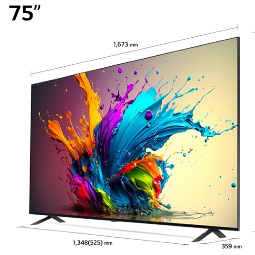 טלוויזיה חכמה "75 LG 75QNED90T6A QNED MiniLED 4K