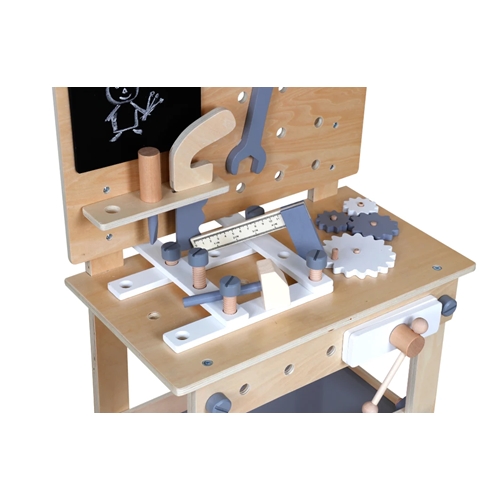 שולחן כלי עבודה מעץ לילדים דגם איתמר