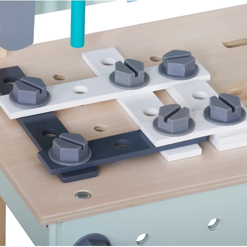 שולחן כלי עבודה מעץ לילדים דגם עידו